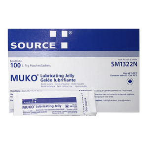 1322N Muko Lubricating Jelly 3.5g Box of 100