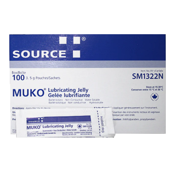 1322N Muko Lubricating Jelly 3.5g Box of 100