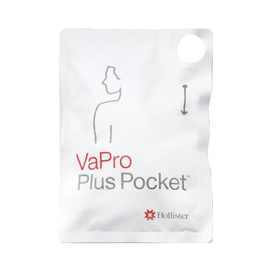 Hollister VaPro Plus Pocket Touch Free Hydrophilic Intermittent Catheter