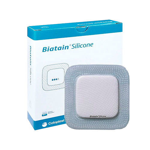 Biatain 33435 Silicon Foam Dressing 4IN x 4IN (10cm x 10cm)