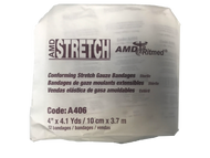 AMD-RITMED A406 Sterile Conforming Bandage Roll, 4IN x 4.1 YDS