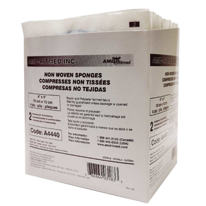 AMD-RITMED A4440 Sterile Gauze Sponge, 4IN x 4IN 4PLY