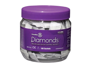 420791 DIAMONDS GELLING AND ODOUR CONTROL SACHETS.