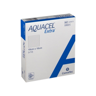 AQUACEL 420672 EXTRA HYDROFIBER Dressing 10cm x 10cm